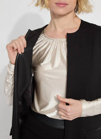 Lysse - Women's Denver Ponte Sleeveless Coat