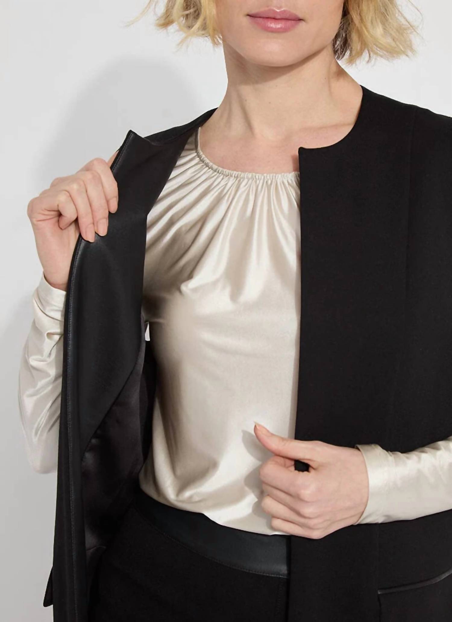 Lysse - Women's Denver Ponte Sleeveless Coat