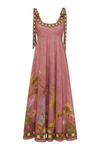 Alemais - Zuri Ballet Fitted Midi Sundress