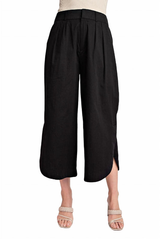 Ee:Some - Those Are Darling Wide Leg Cropped Pants