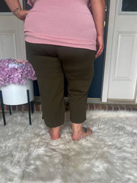 Heimish Usa - Lucy Wide Leg Stretchy Crop Pants