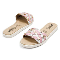 Oldsoles - Girl's Monarco Leather Slides