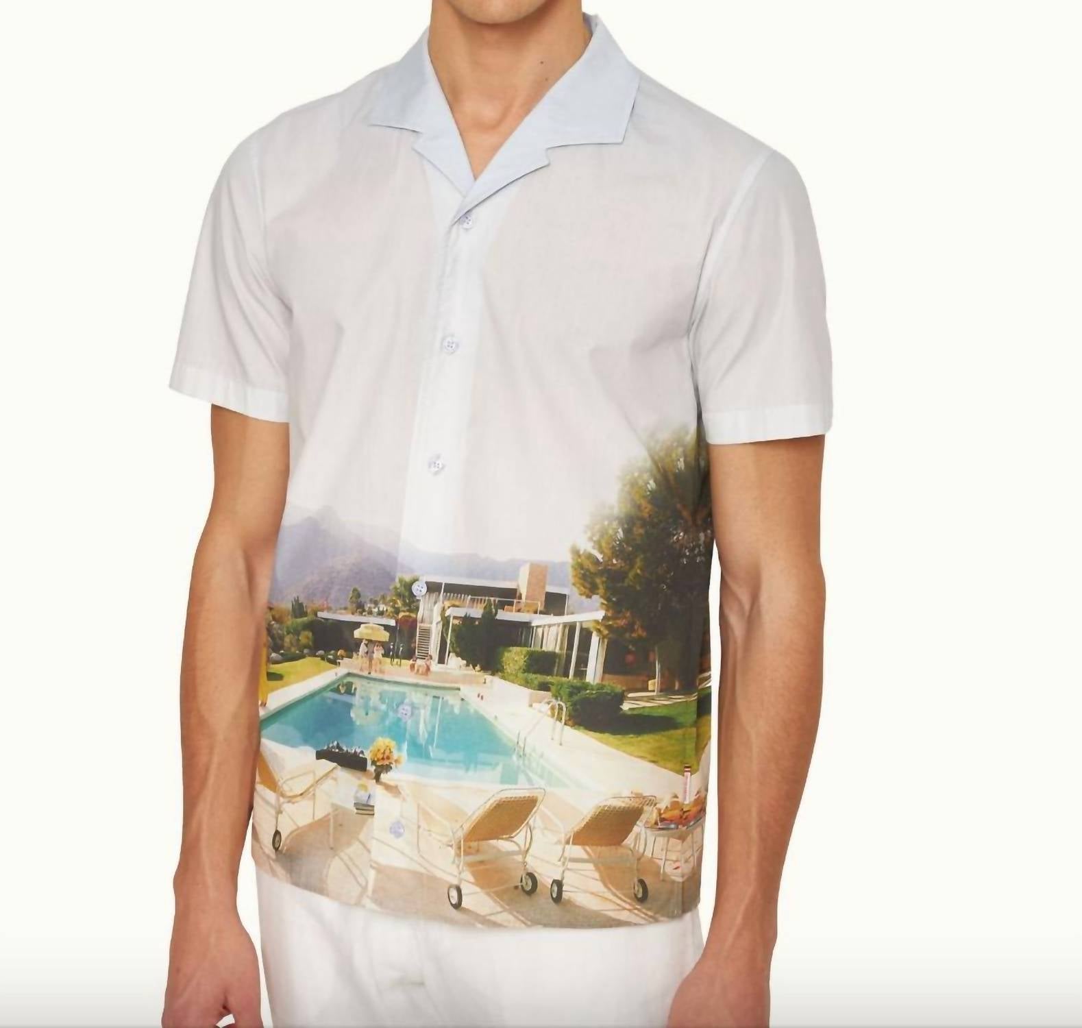 Orlebar Brown - Hibbert Photographic Print Classic Shirt
