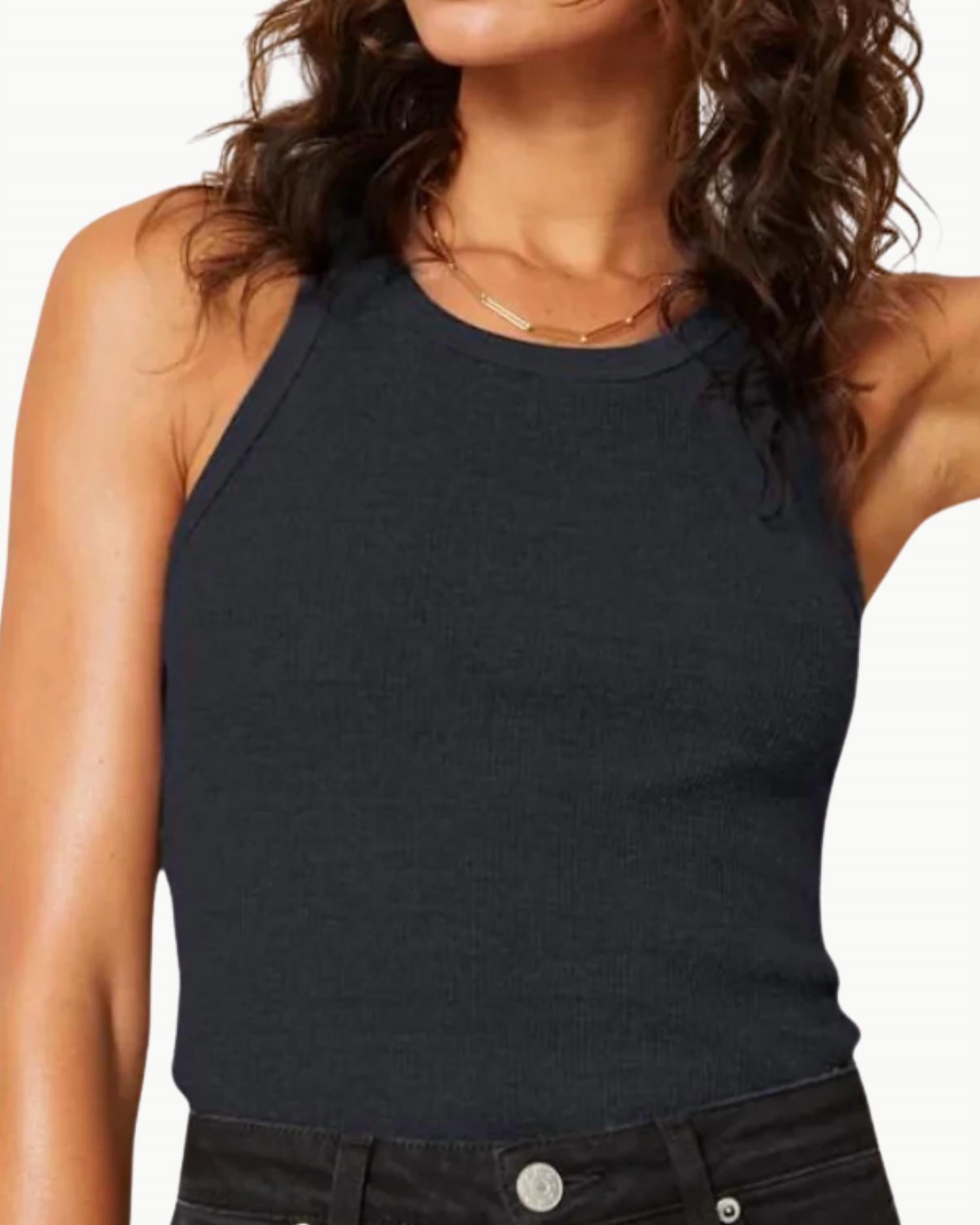 Amo - Long Rib Tank Top