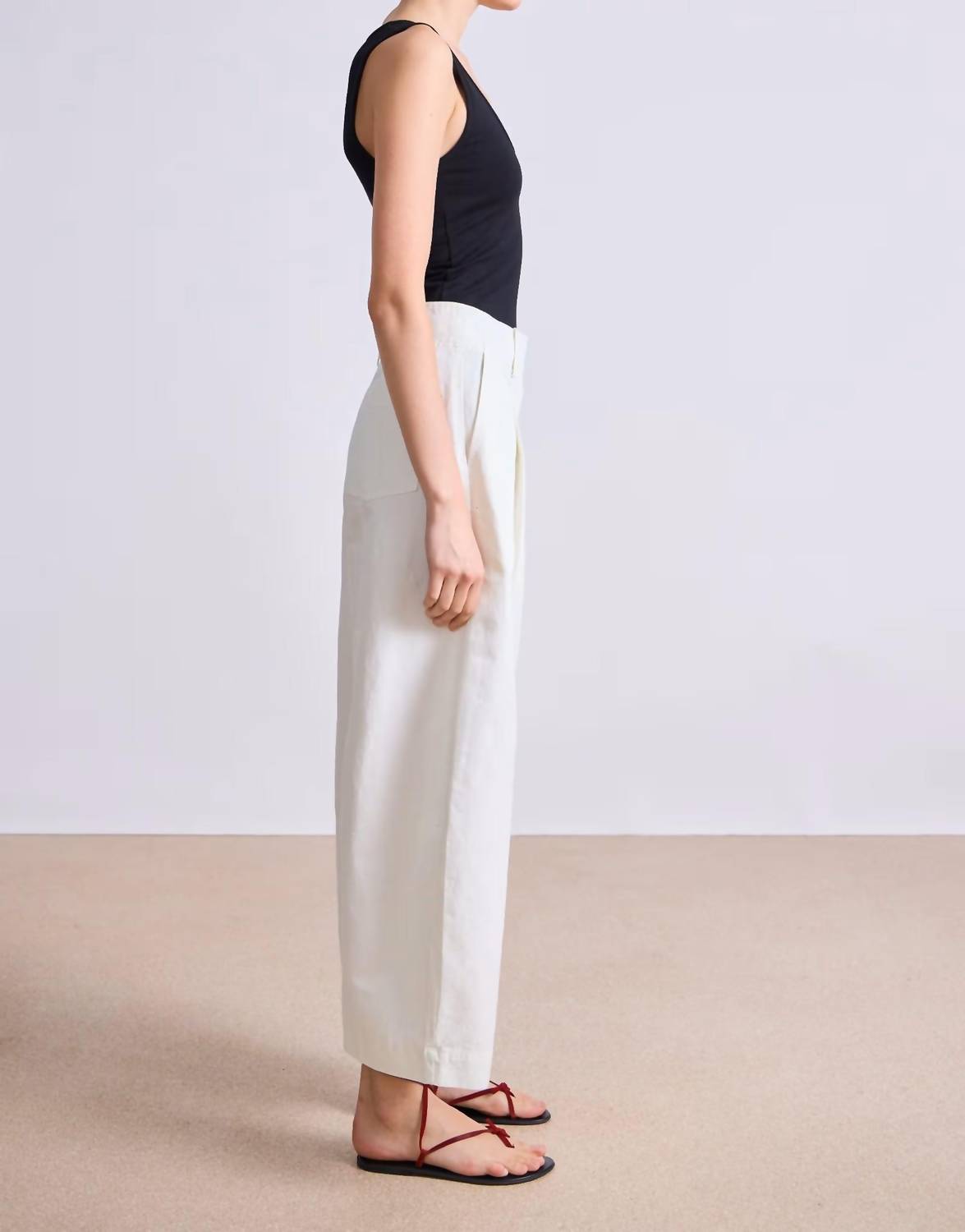 Apiece Apart - Cropped Cybil Trouser