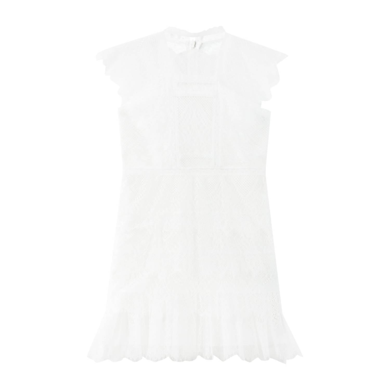 Marlo - Girl's Emily Lace Mini Dress