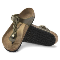 Birkenstock - Women's Gizeh Braided Oiled Leather Sandals