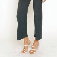 Mystree - High Waist Rib Pants