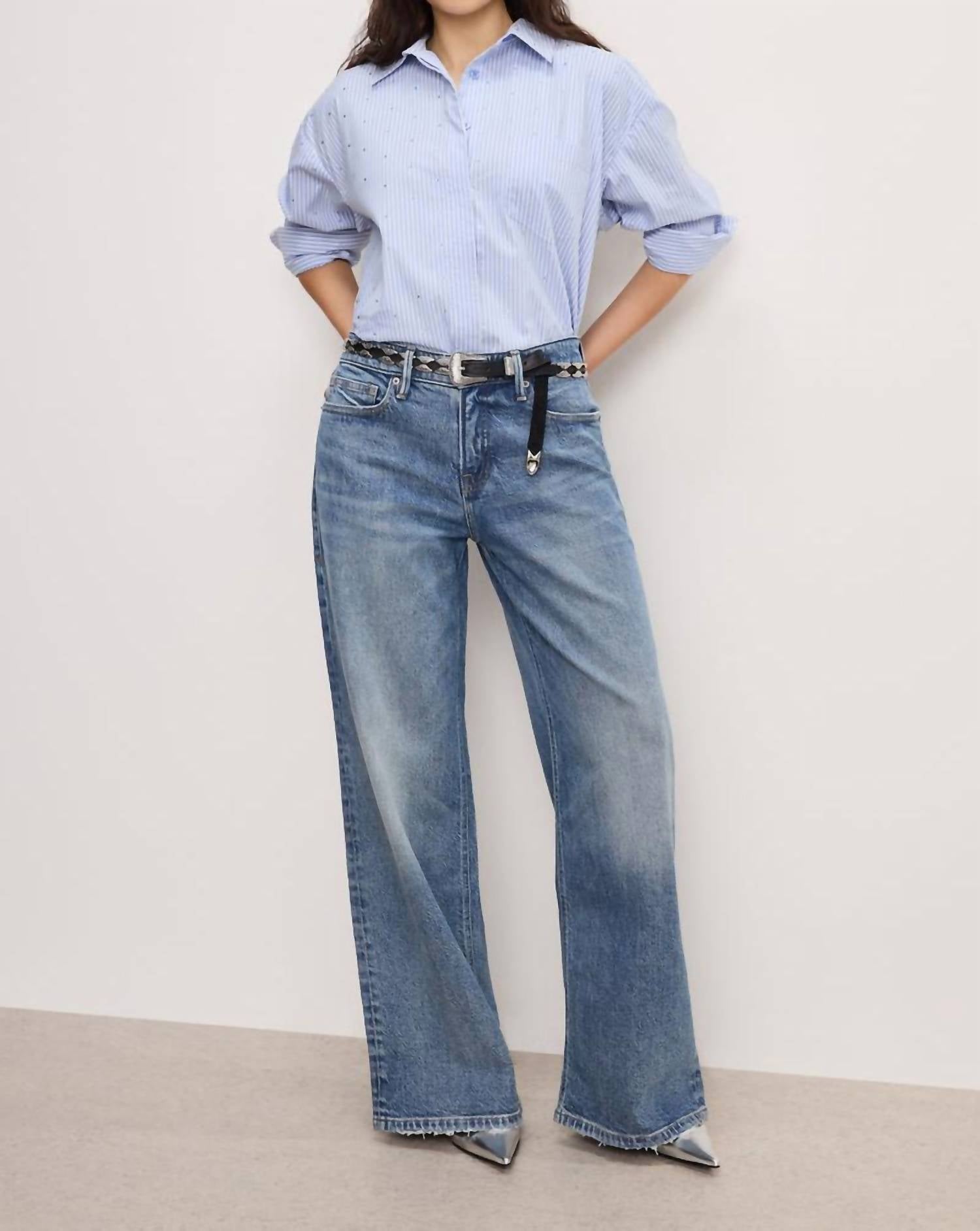 Good American - Good Petite Standard Ease Jeans