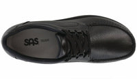 SAS Men's Bout Time Lace Up Loafer in black - men's loafer - alternate view