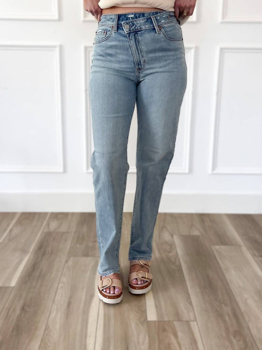 Daze - Bianca Crossover Full Length Jeans