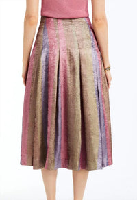 Mestiza New York Seville Midi Skirt in multi - women's skirt - alternate view