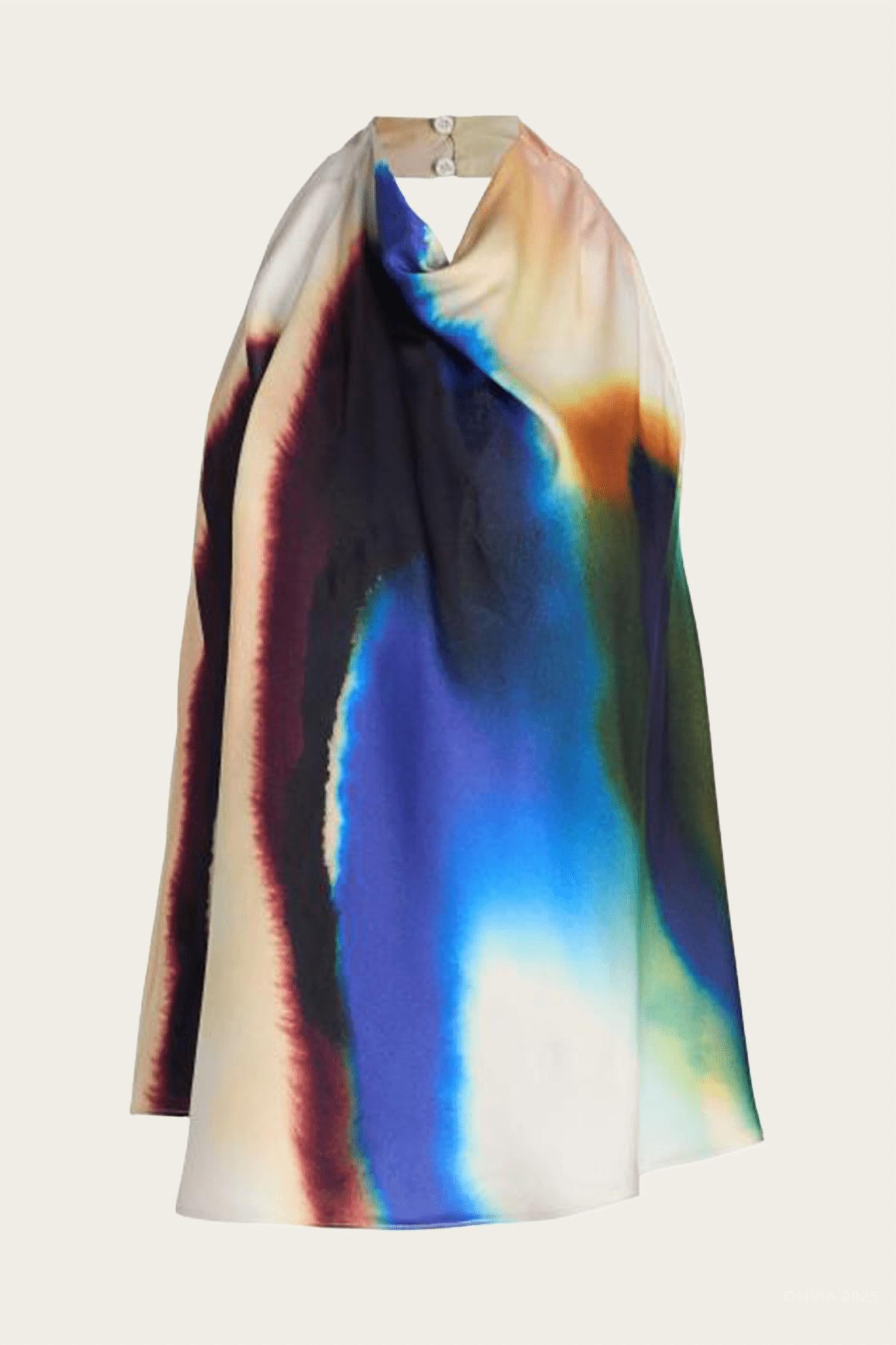 A.L.C. - Ada Printed Halter Top