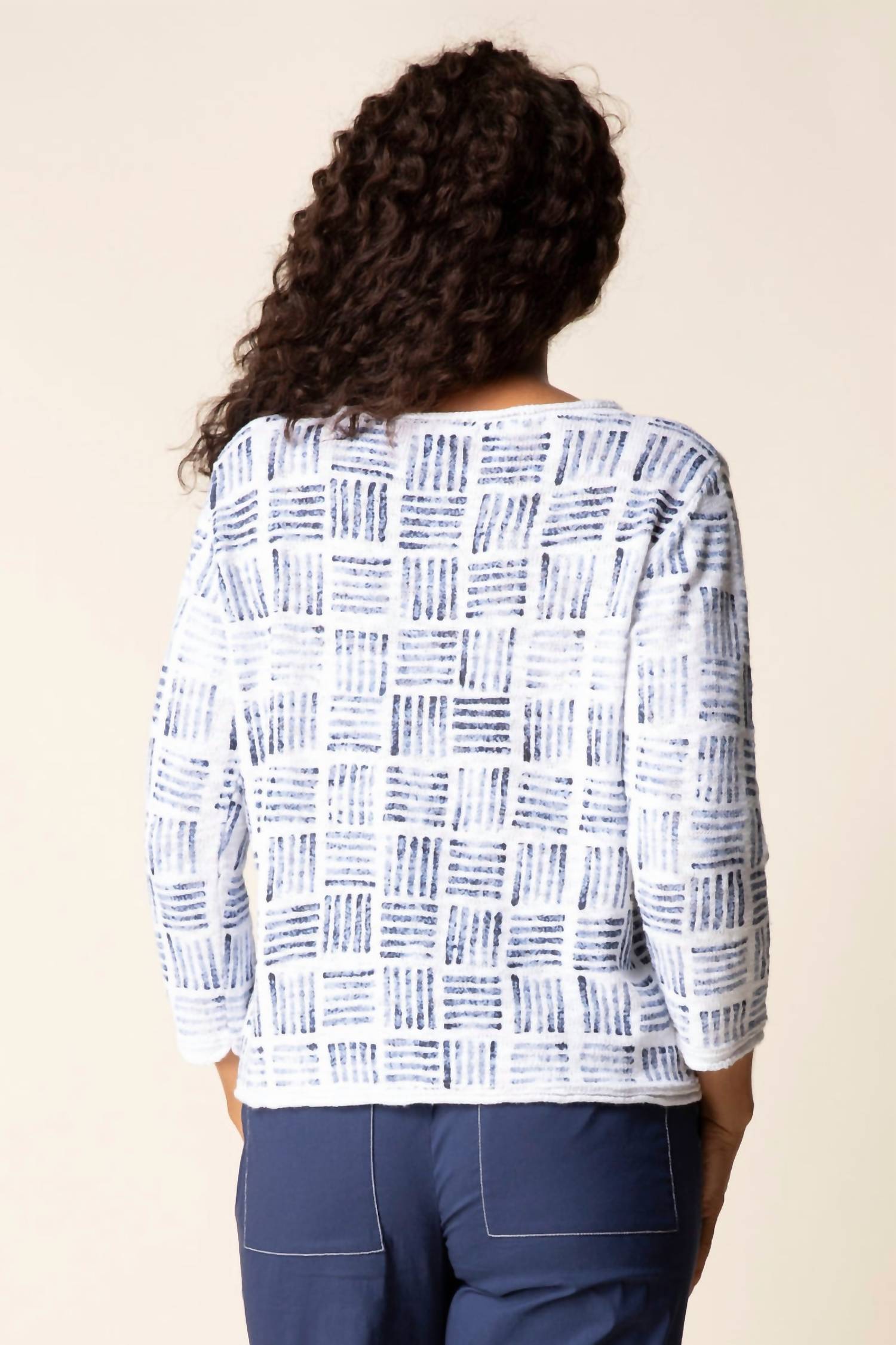 Habitat - Softly Stamped Pullover Sweater