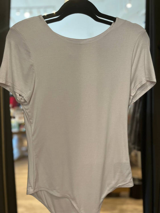 Wasabi + Mint - Crew Neck Shorl Sleeve Bodysuit