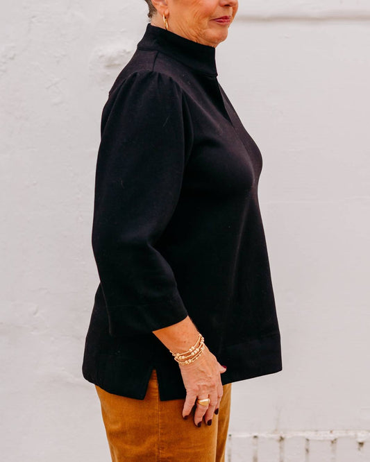 Jodifl - 3/4 V-neck Sweater