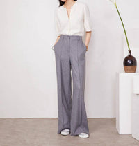 Officine Générale - Rosa Italian Jersey Wool Pants