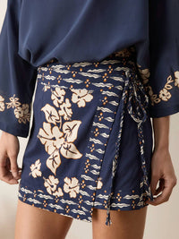 Boteh - Palmetto Mini Wrap Skirt