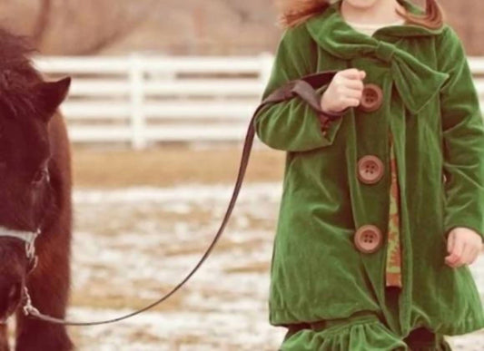 Persnickety Clothing - Girl's Rosemary Velvet Jacket