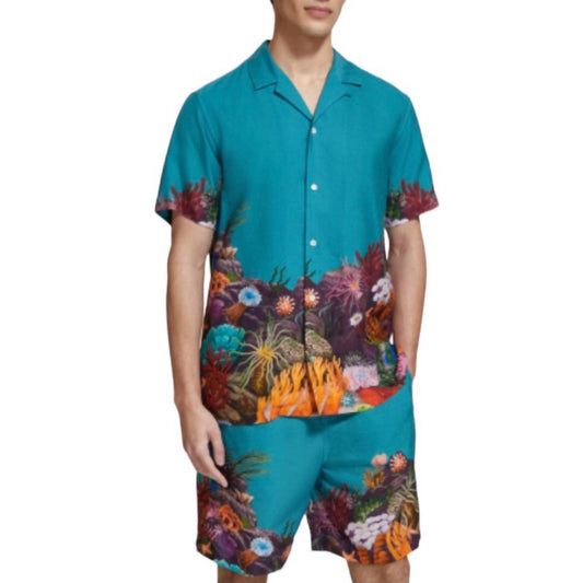 Scotch & Soda - Placement Print Tencel Shirt