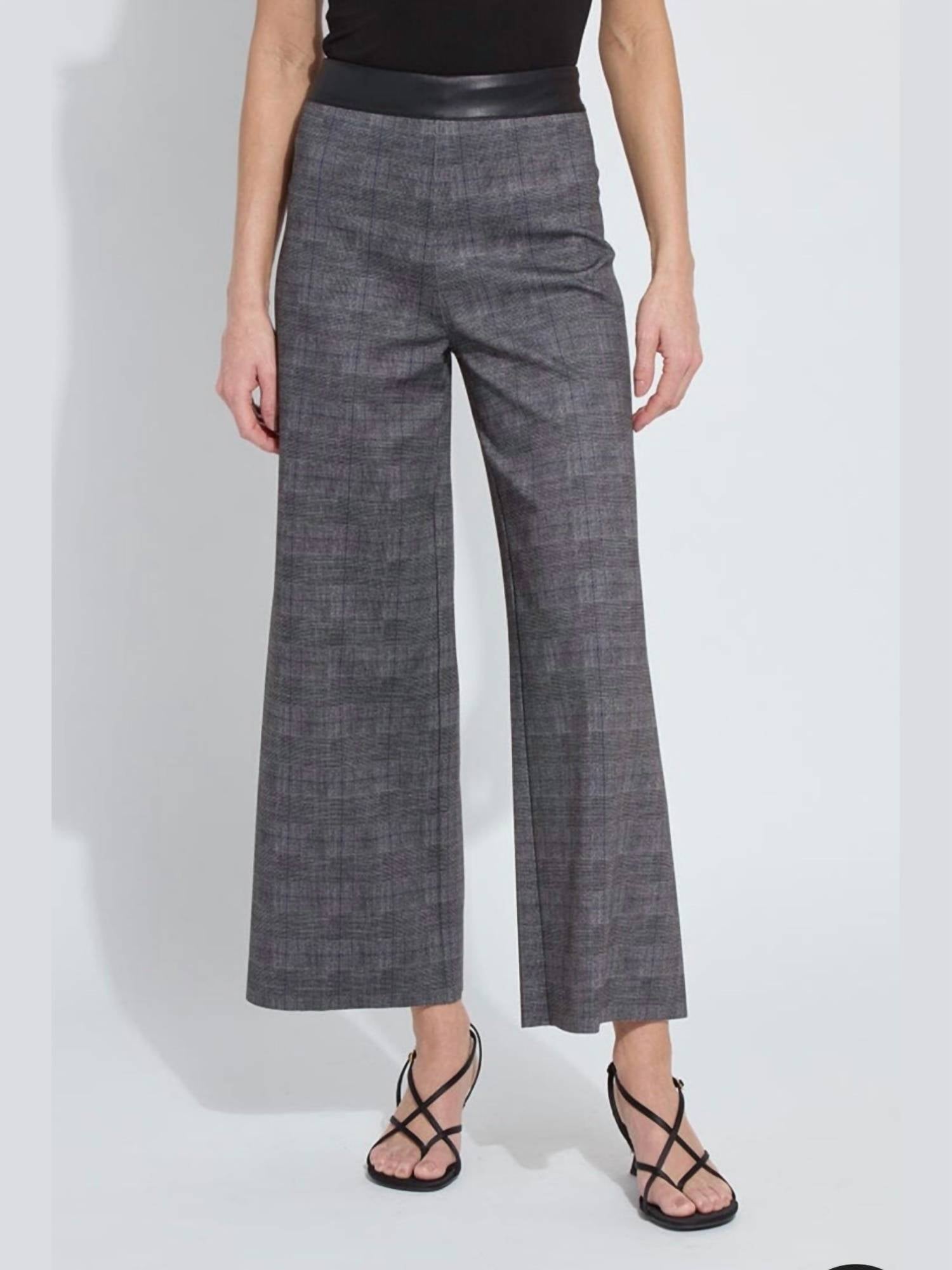 Lysse - Denver Wide Leg Printed Ponte Pant