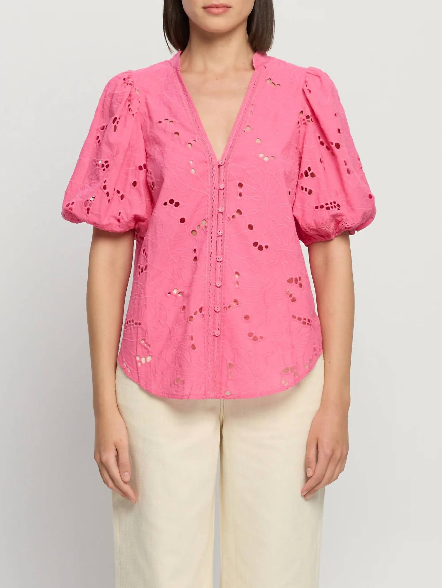 Kivari - Corfu Puff Sleeve Blouse