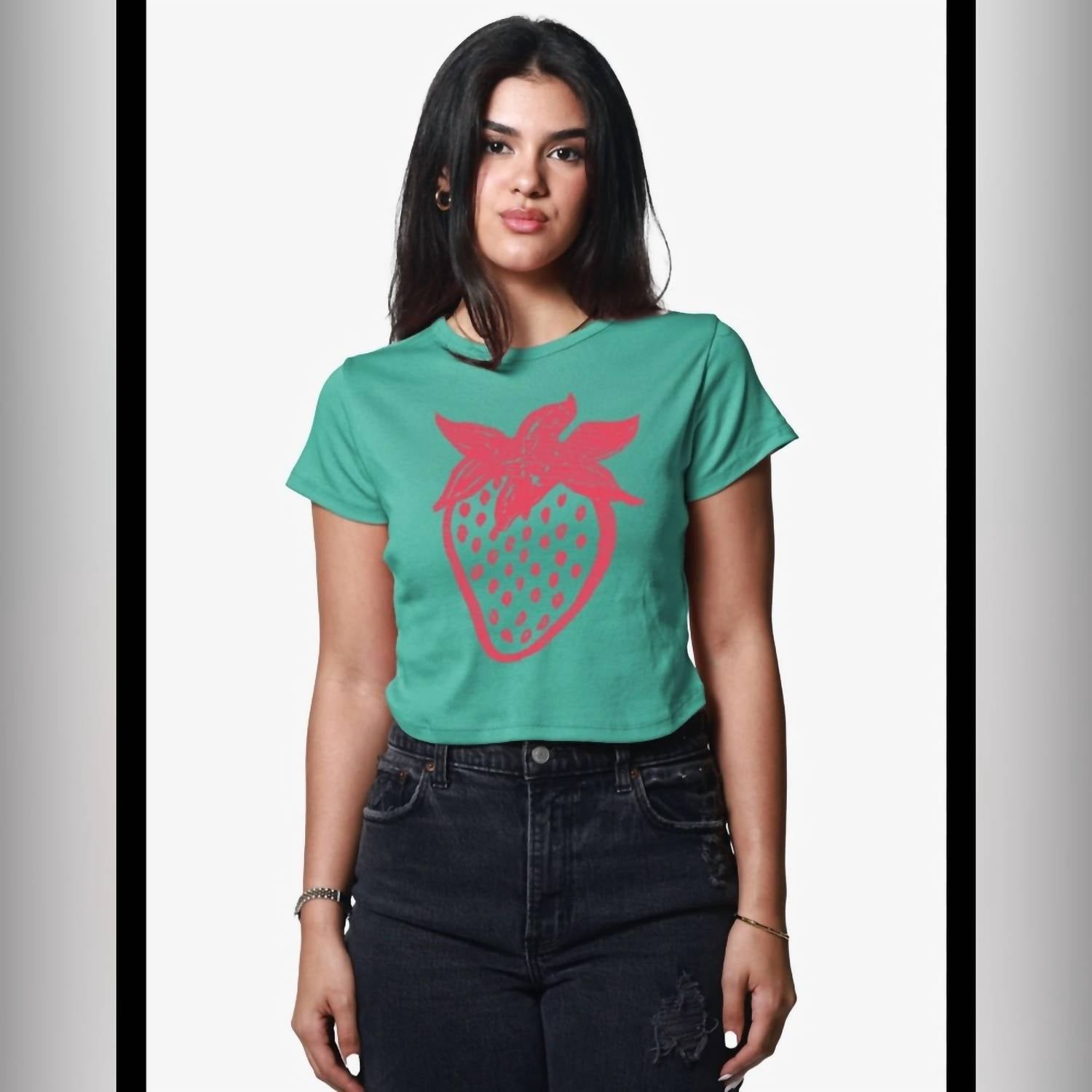 Girl Dangerous - Women's Graphic Cropped Tee