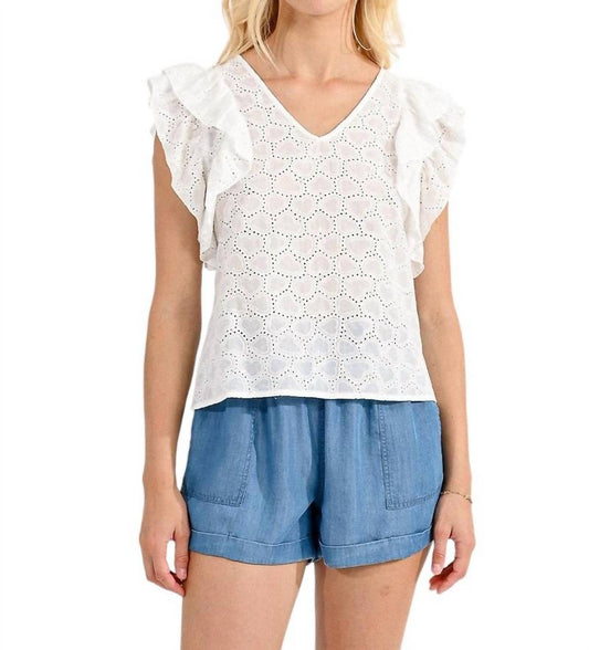 Molly Bracken - LADIES WOVEN TOP