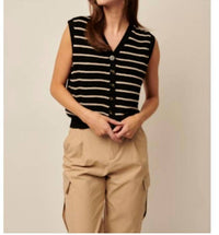 Line - Corie Linen-cotton Vest