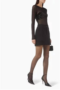 Misha - Callista Mesh Bodysuit