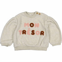 Bean'S Barcelona - Girls' Mon Trésor Velvet Vigoré Sweatshirt