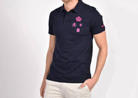 Eight X - Multi Fuchsia Patch Polo