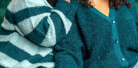 De Loreta - Oma Stripe Long Sleeve Sweater - Plus