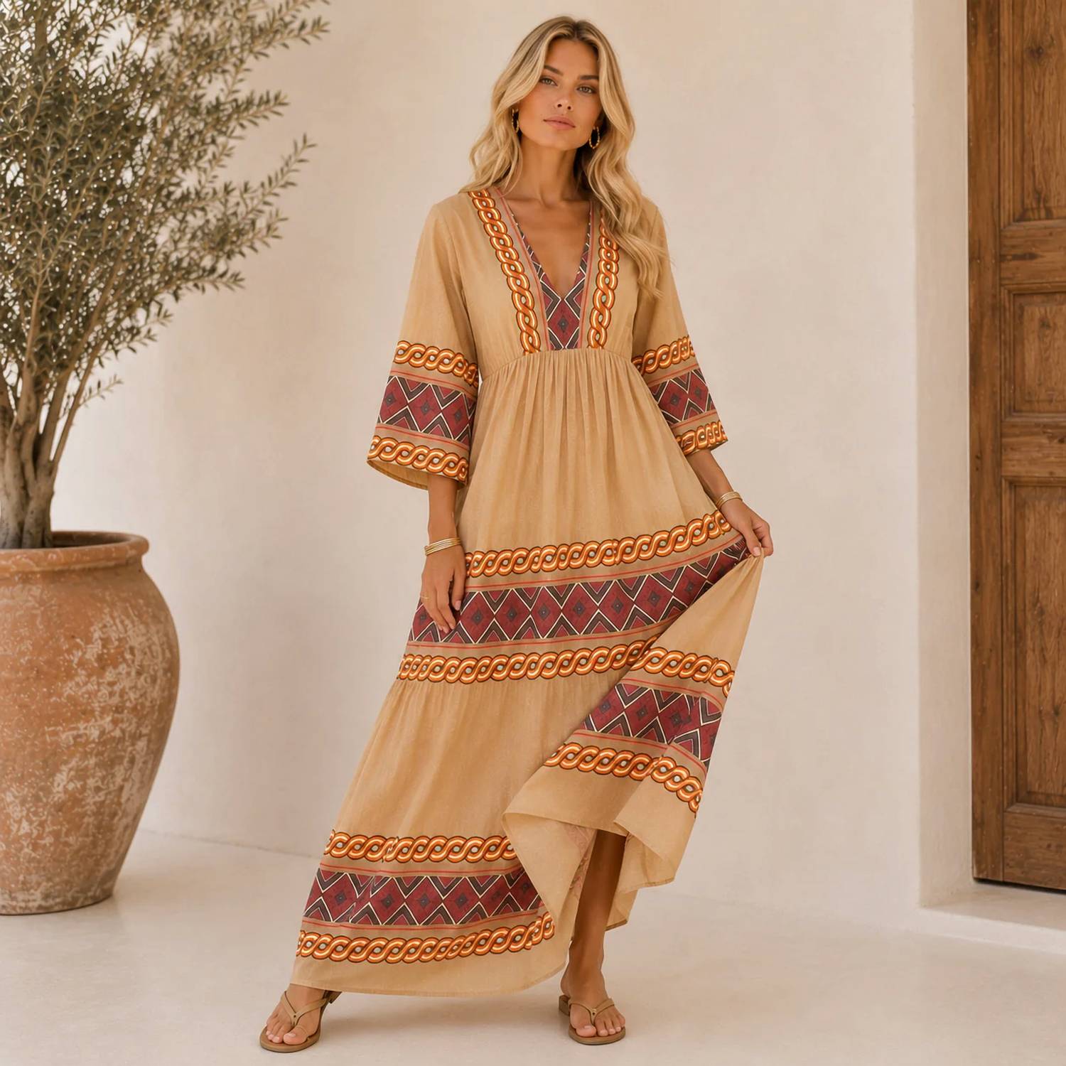 Mystery Resort - Delphi Maxi Dress