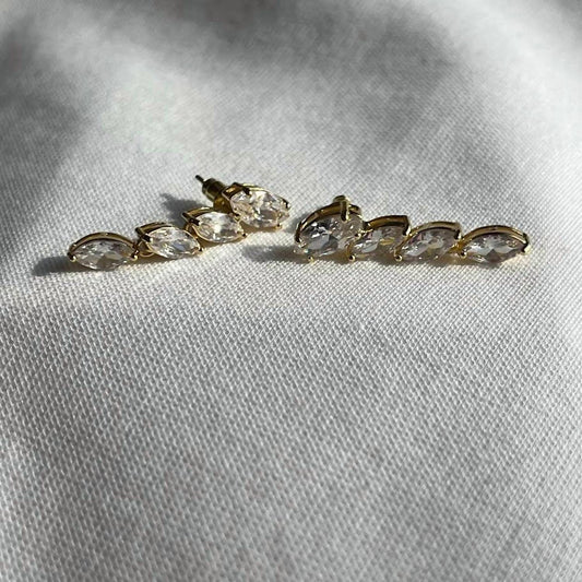 Sahira Jewelry Design - Women's Evie Cubic Zirconia Earring