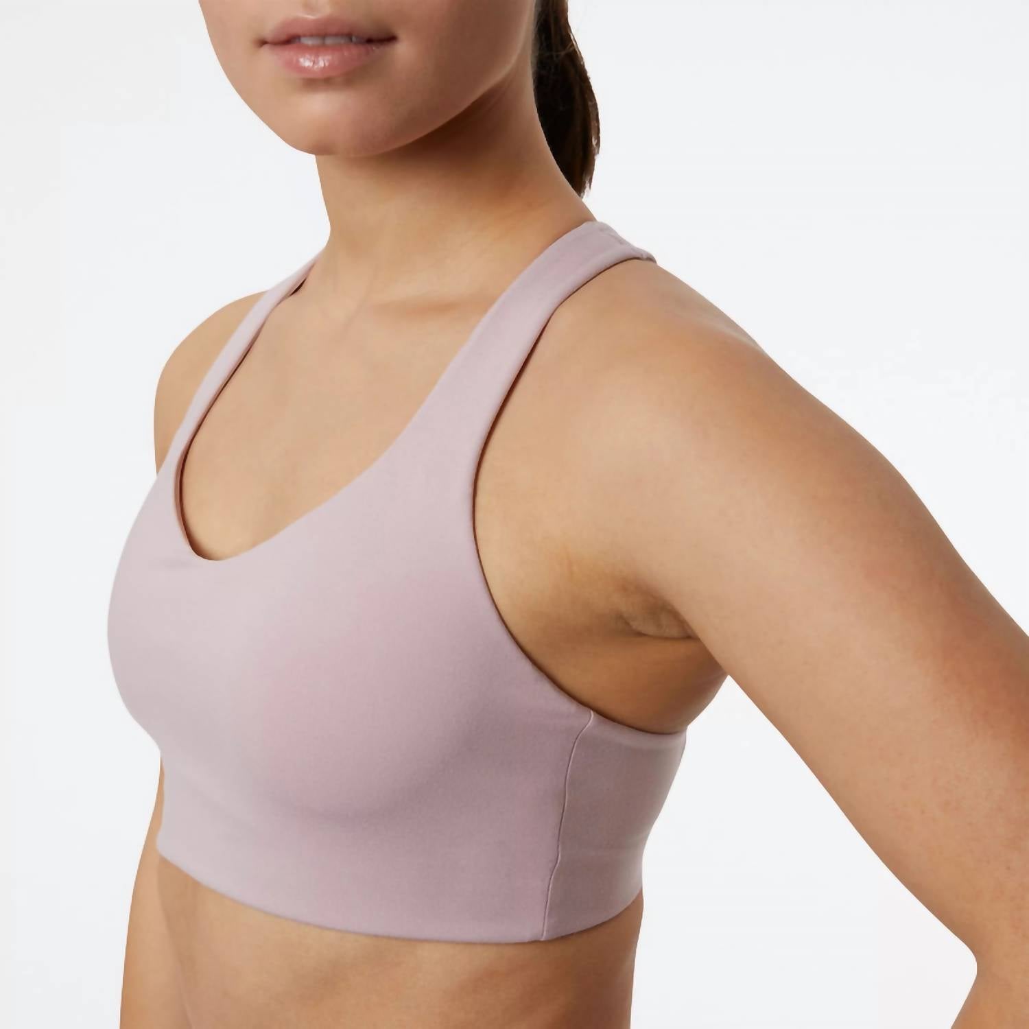 New Balance Soft Jersey Power X Bra in violet - women's intimate - view 4