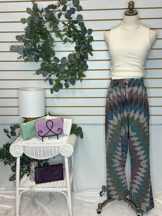 Paperlace - Diamond Shape Patchwork Pant