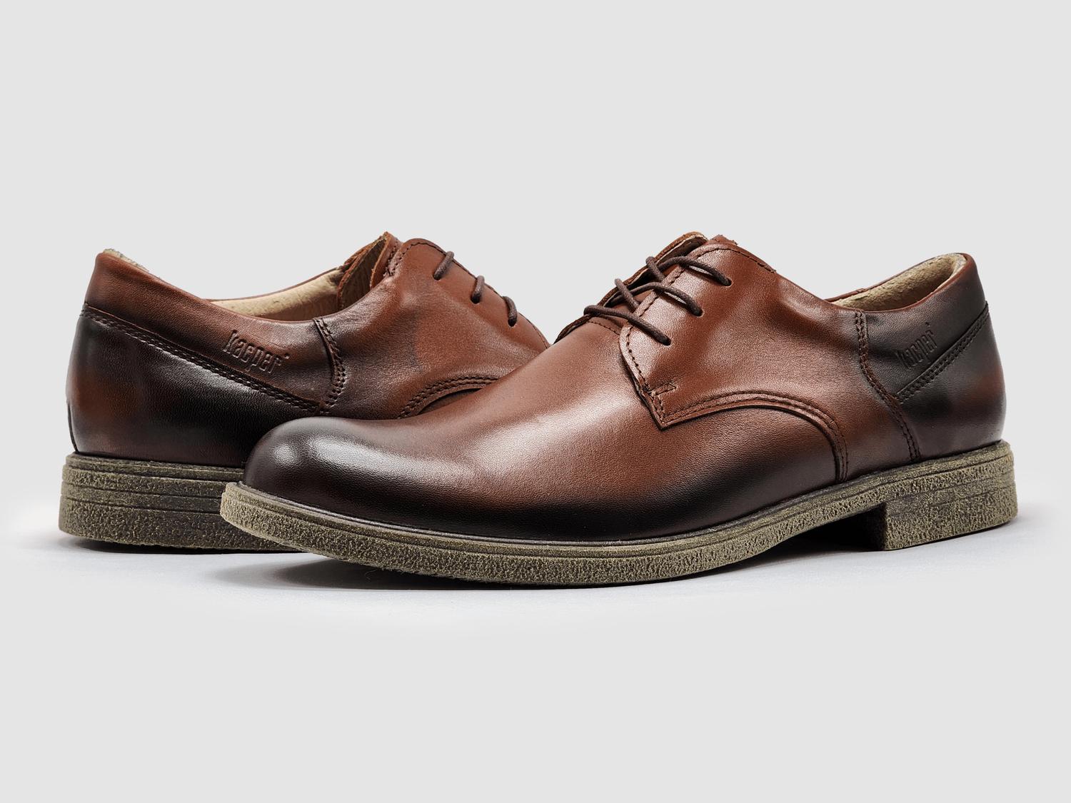 Kcr Group - Men's Oxford Leather Dress Shoes