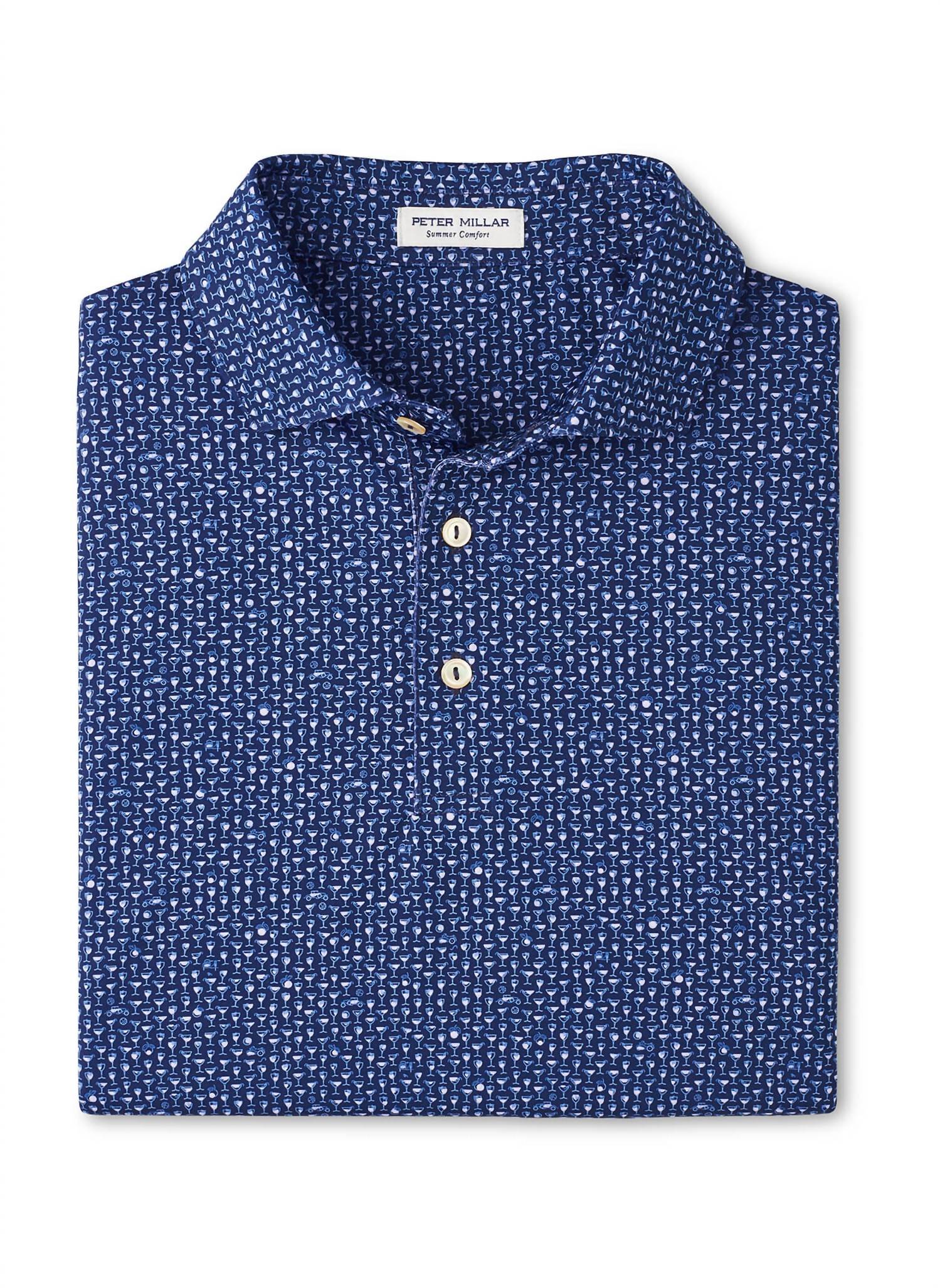 Peter Millar - Classic Fit Sidecar Performance Jersey Polo Shirt