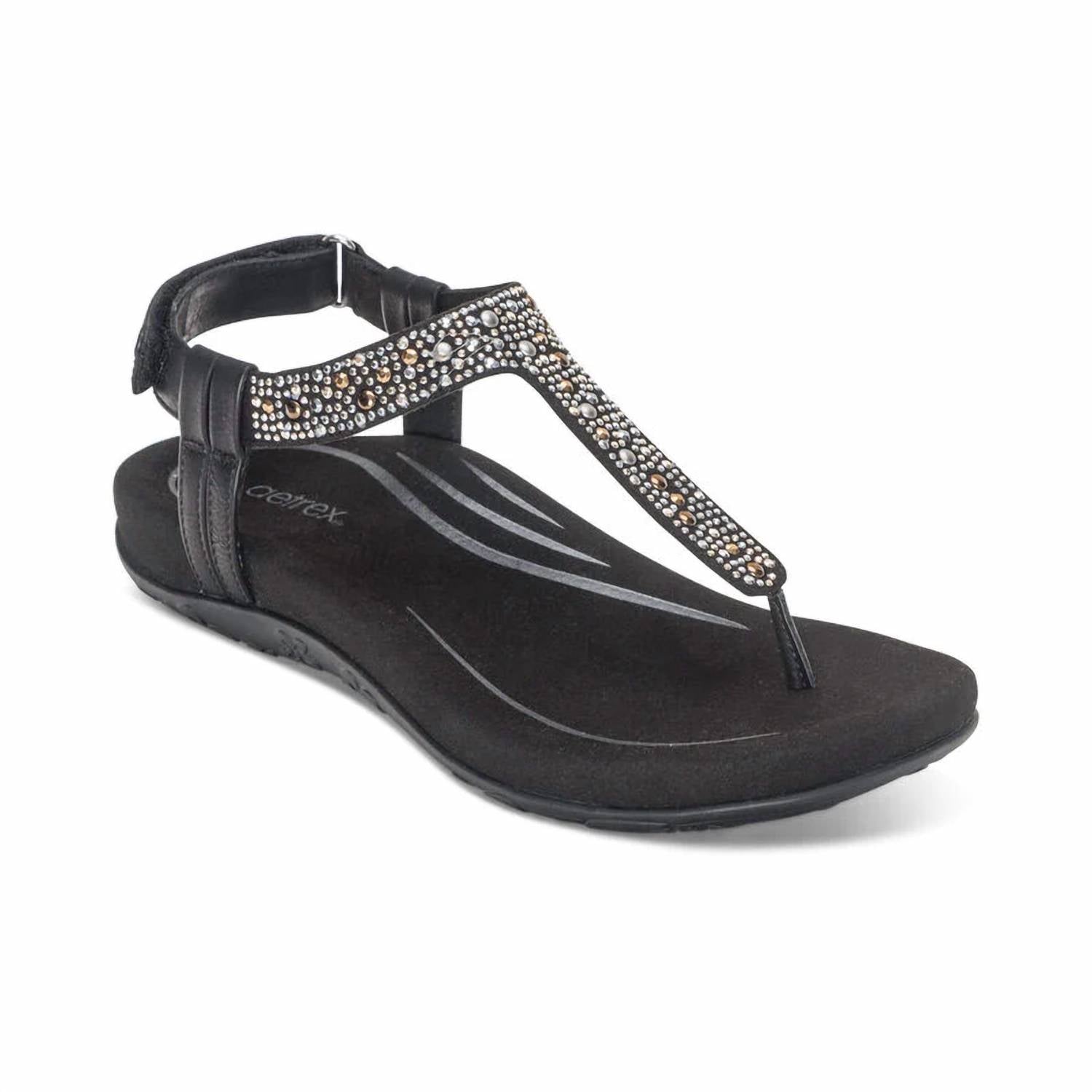 Aetrex - Women's Marni Toe Post Walking Sandal