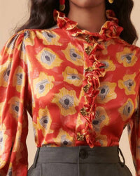 Celia B - Aurora Ruffle Top