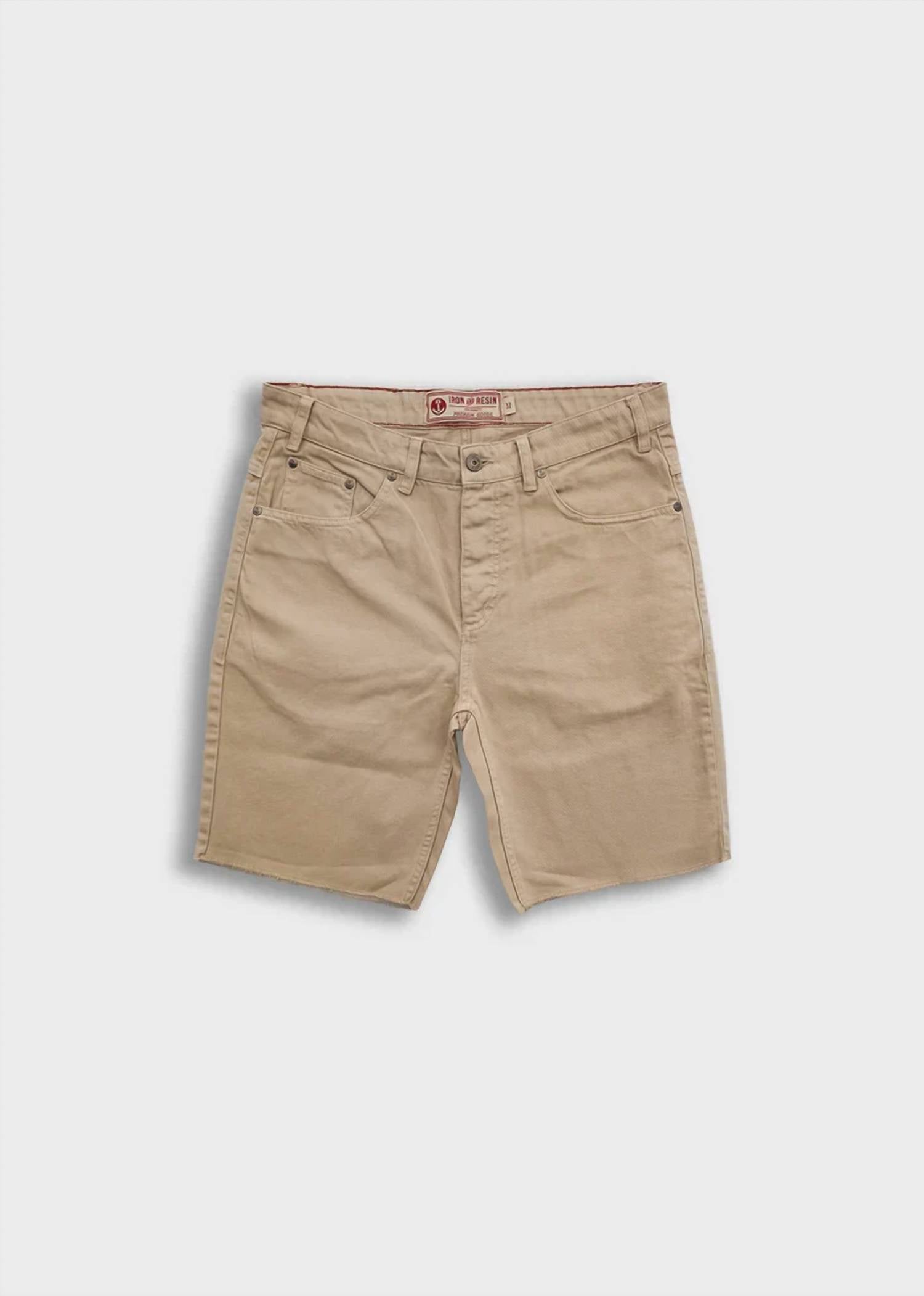 Iron & Resin - Men's Hector Cotton Bull Denim Short