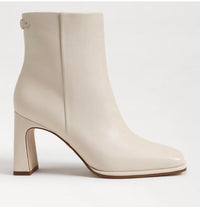 Sam Edelman Women's Irie Boots in ivory leather - women's shoe - view 4