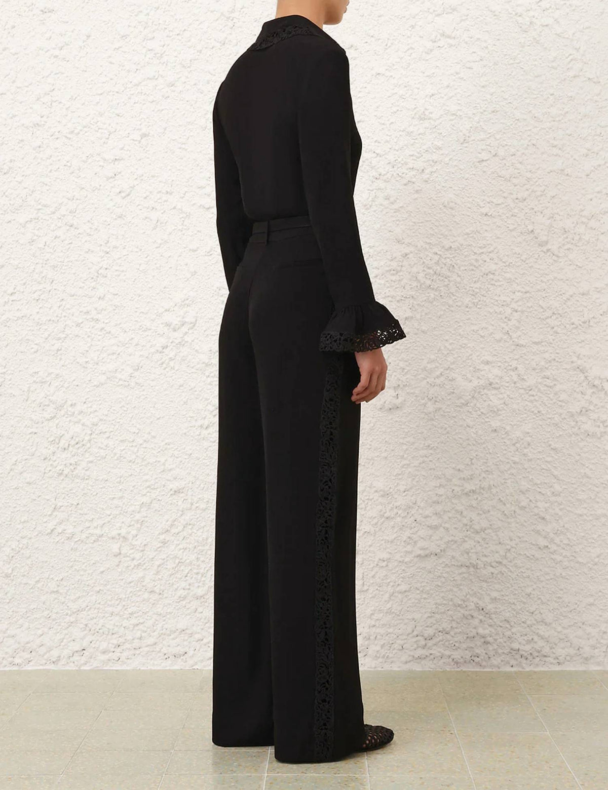 Zimmermann - Lace Trim Shirt