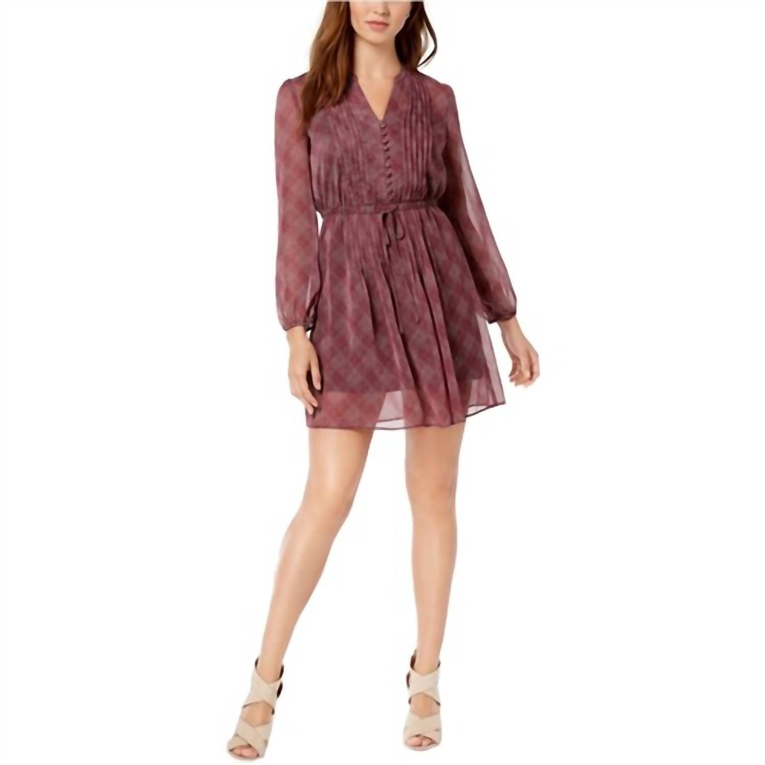 Maison Jules - Printed Fit And Flare Mini Dress