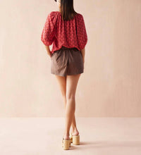 Omika - Isla Elastic Sleeve Blouse