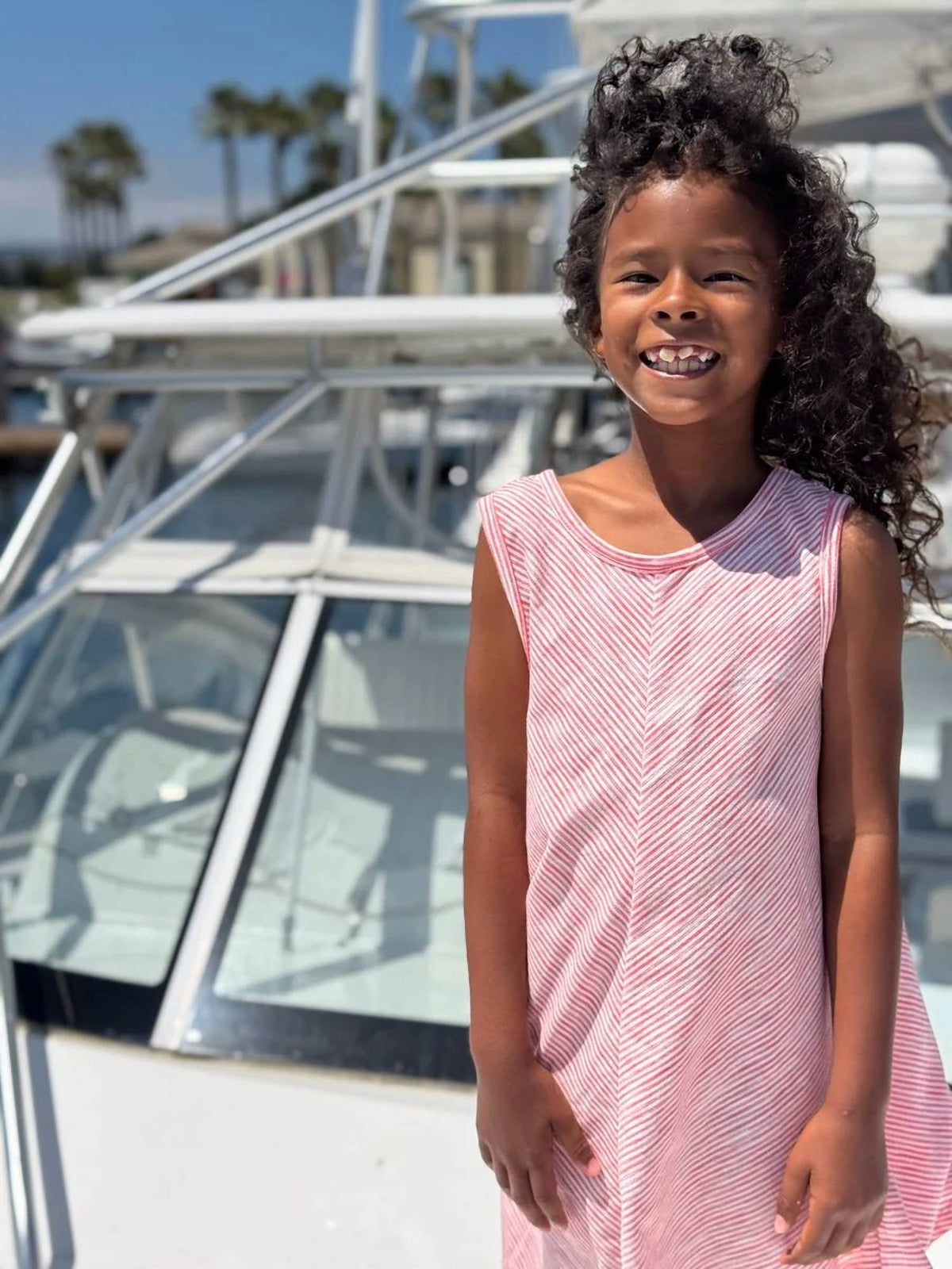 Vignette - Kids' Linen Print Dress