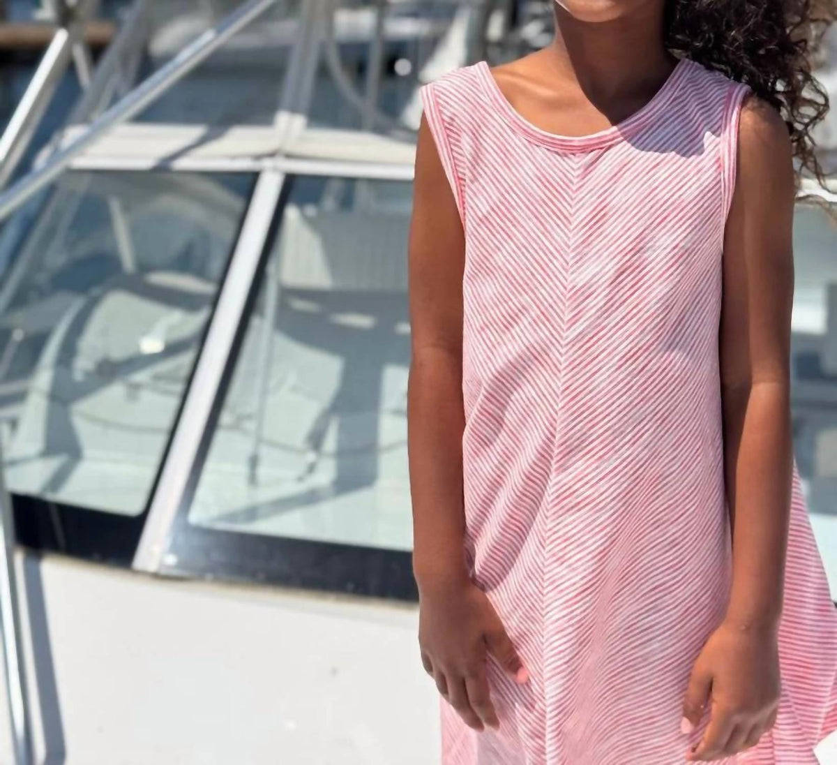 Vignette - Kids' Linen Print Dress