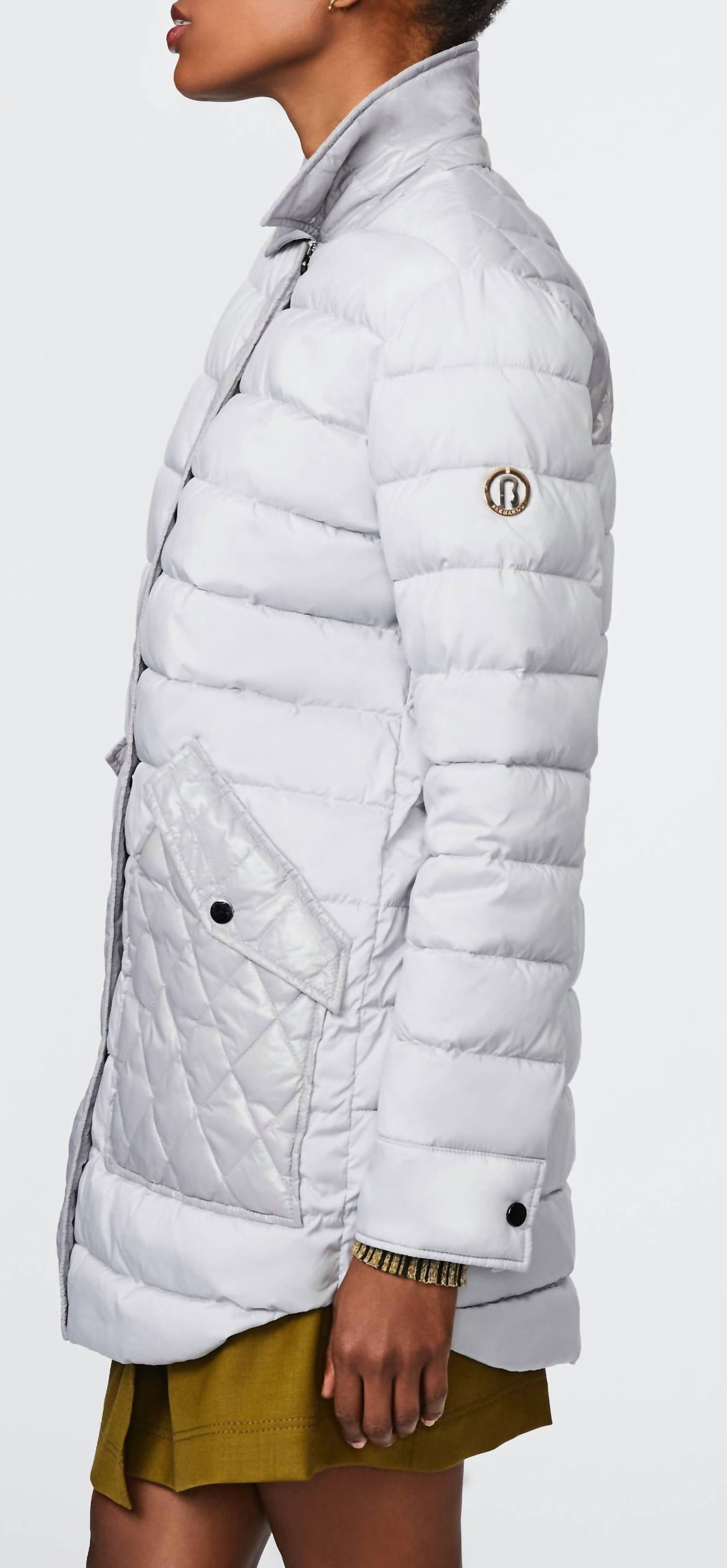 Bernardo - PATCH FIELD PUFFER COAT