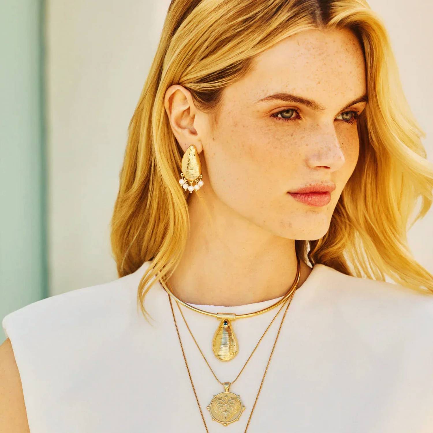 Jane Win - Women's Strong Along The Shore Earrings